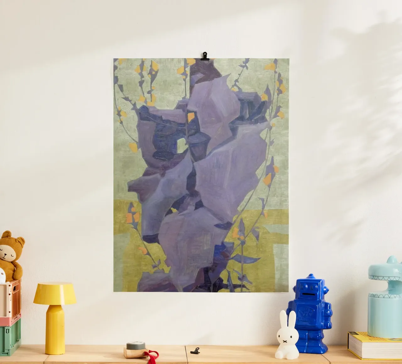 Schiele - Stylised Flowers II poster da Vintage by JUNIQE