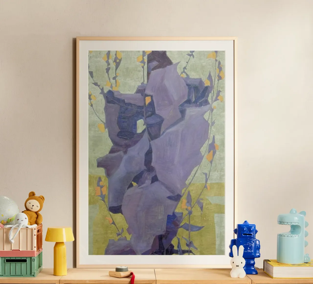 Schiele - Stylised Flowers II poster da Vintage by JUNIQE
