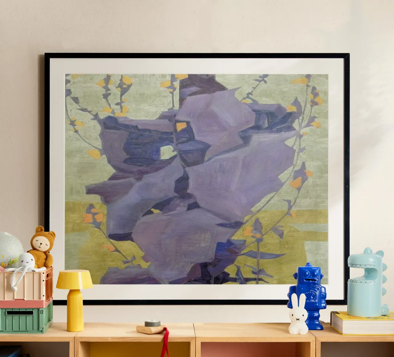 Schiele - Stylised Flowers II poster da Vintage by JUNIQE
