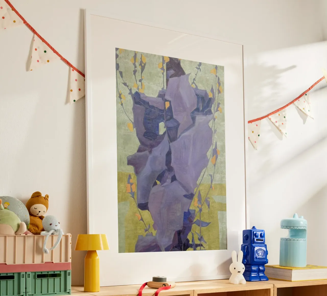 Schiele - Stylised Flowers II poster da Vintage by JUNIQE