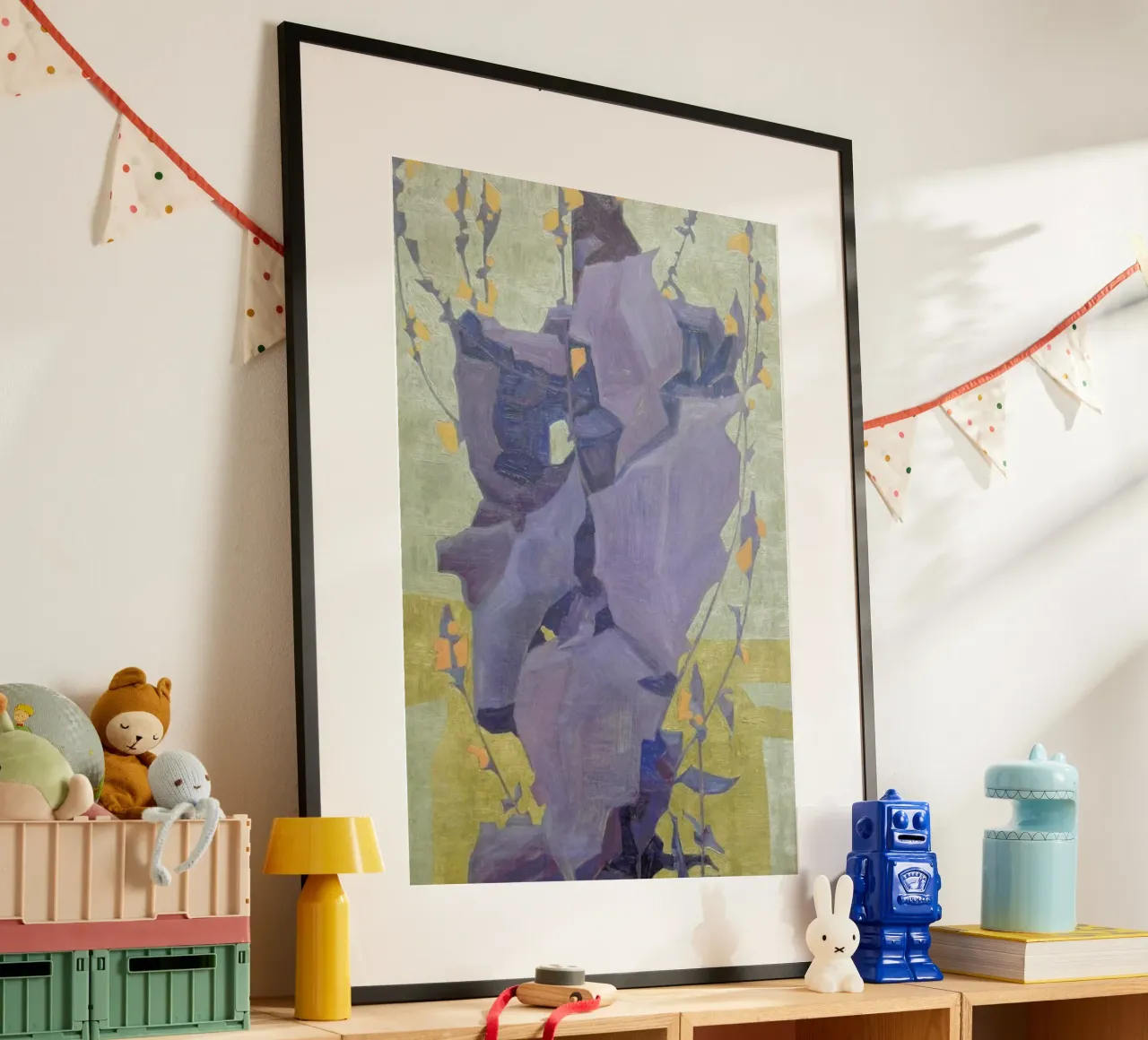Schiele - Stylised Flowers II poster da Vintage by JUNIQE