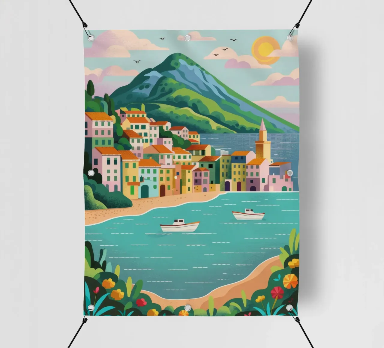 Lakeside Mountain Majesty telo in pvc da Paez Harmony