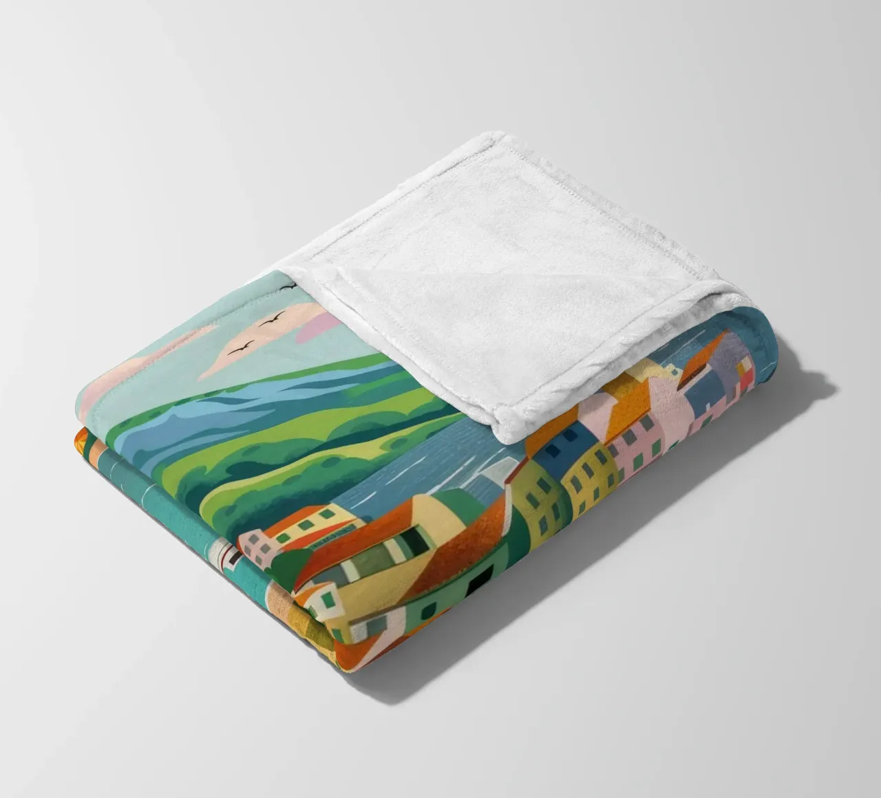 Lakeside Mountain Majesty coperta in pile da Paez Harmony