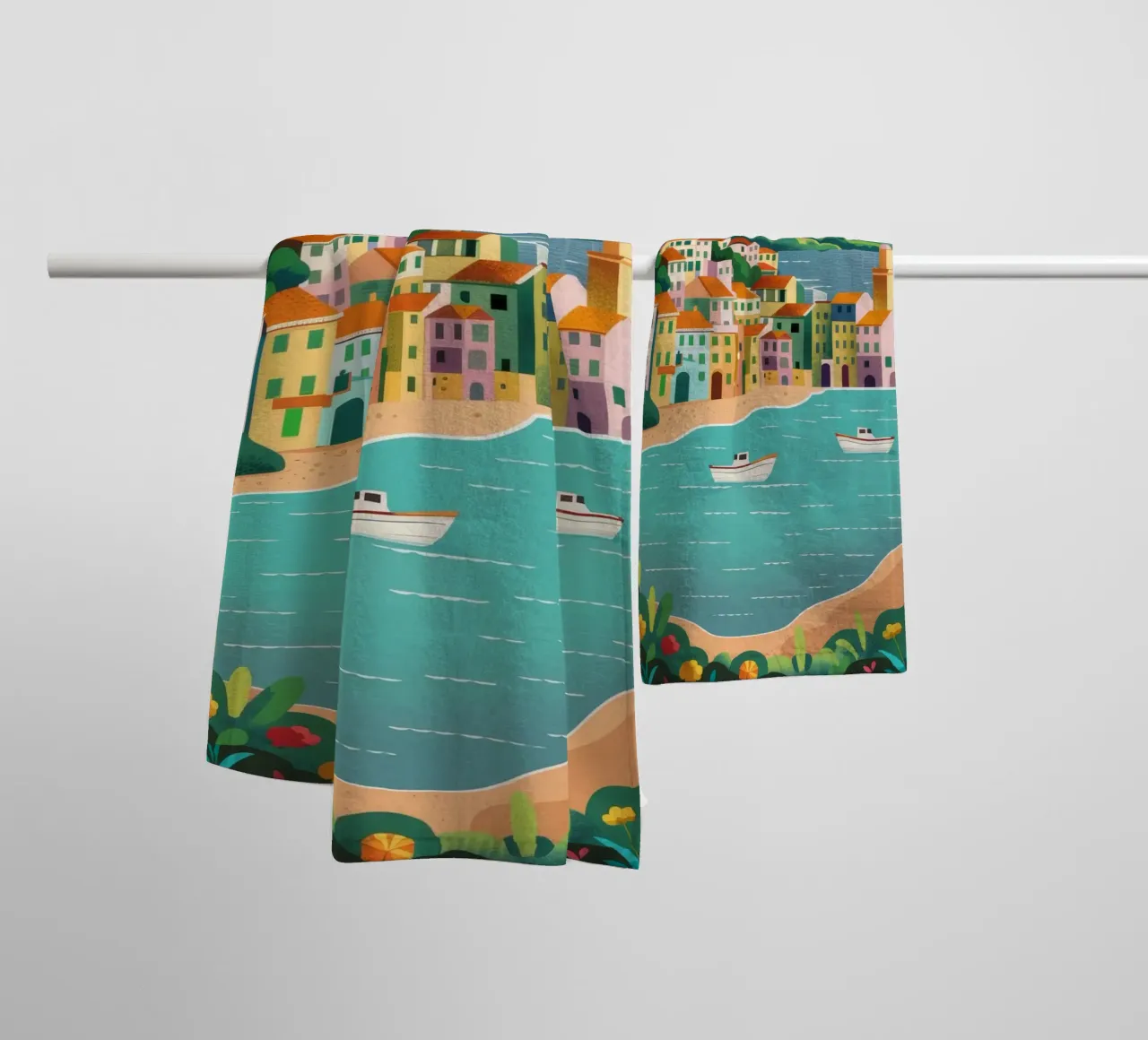 Lakeside Mountain Majesty asciugamano da bagno da Paez Harmony
