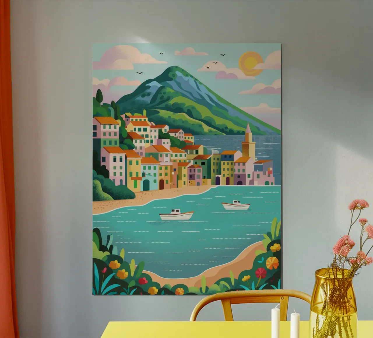 Lakeside Mountain Majesty poster da Paez Harmony