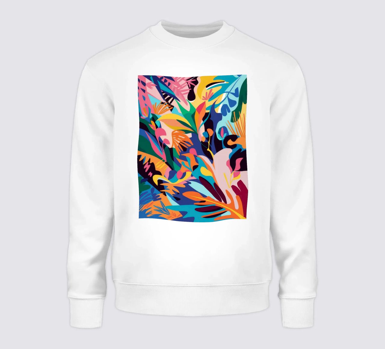 Jungle Abstraction Splash sweatshirt by Haven Mirage