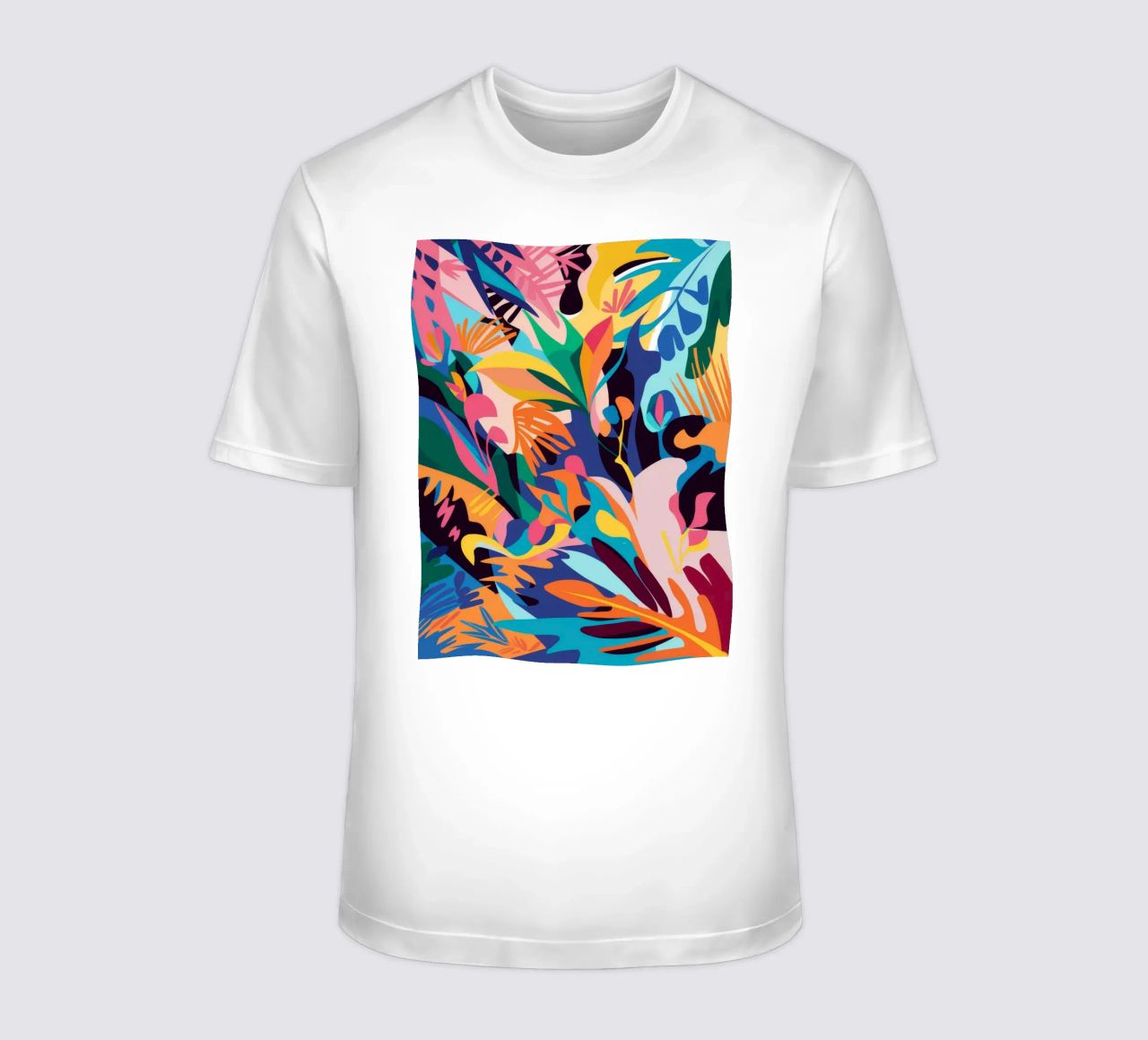 Jungle Abstraction Splash t-shirt by Haven Mirage
