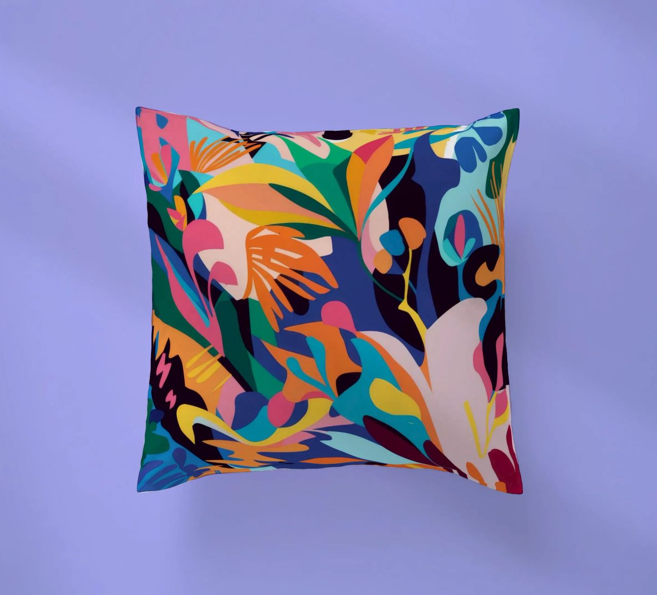 Jungle Abstraction Splash decorative cushion by Haven Mirage