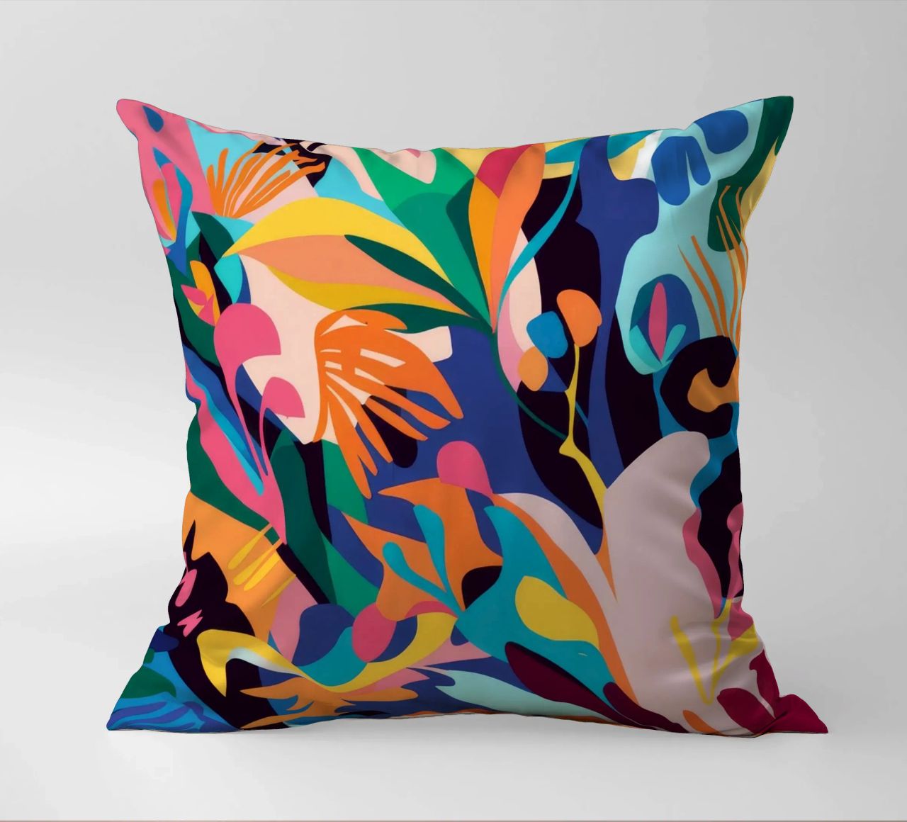 Jungle Abstraction Splash decorative cushion by Haven Mirage
