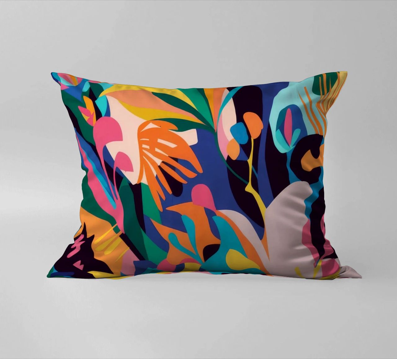 Jungle Abstraction Splash decorative cushion by Haven Mirage
