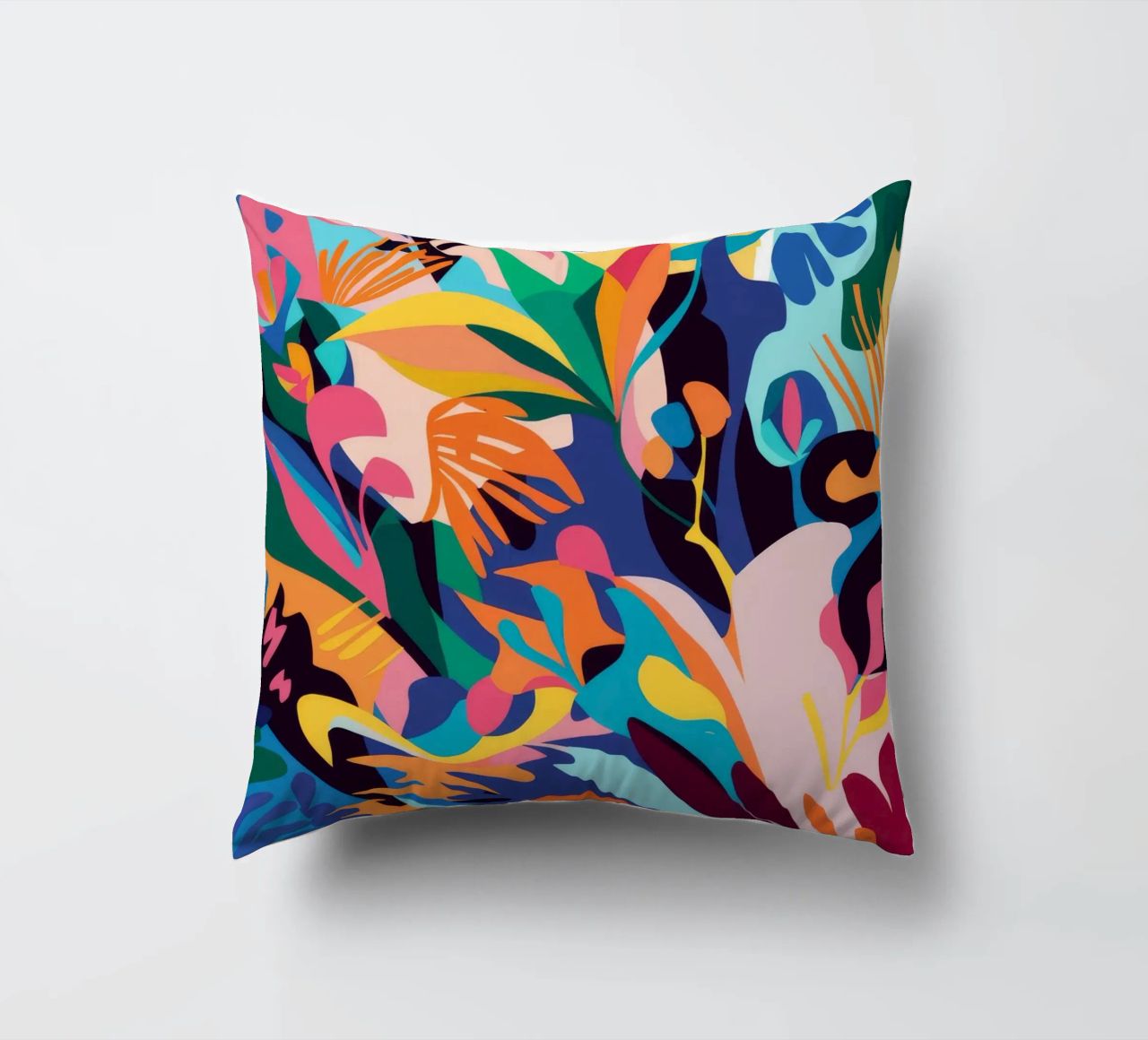 Jungle Abstraction Splash decorative cushion by Haven Mirage