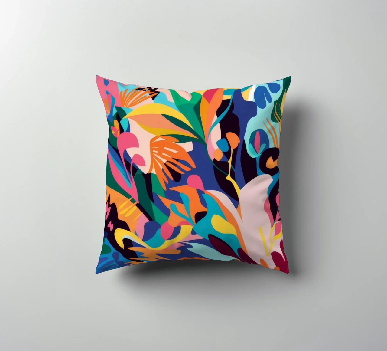 Jungle Abstraction Splash decorative cushion by Haven Mirage