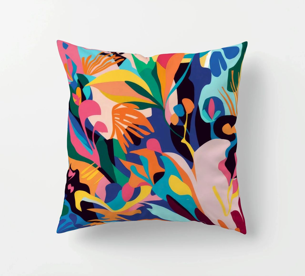 Jungle Abstraction Splash decorative cushion by Haven Mirage