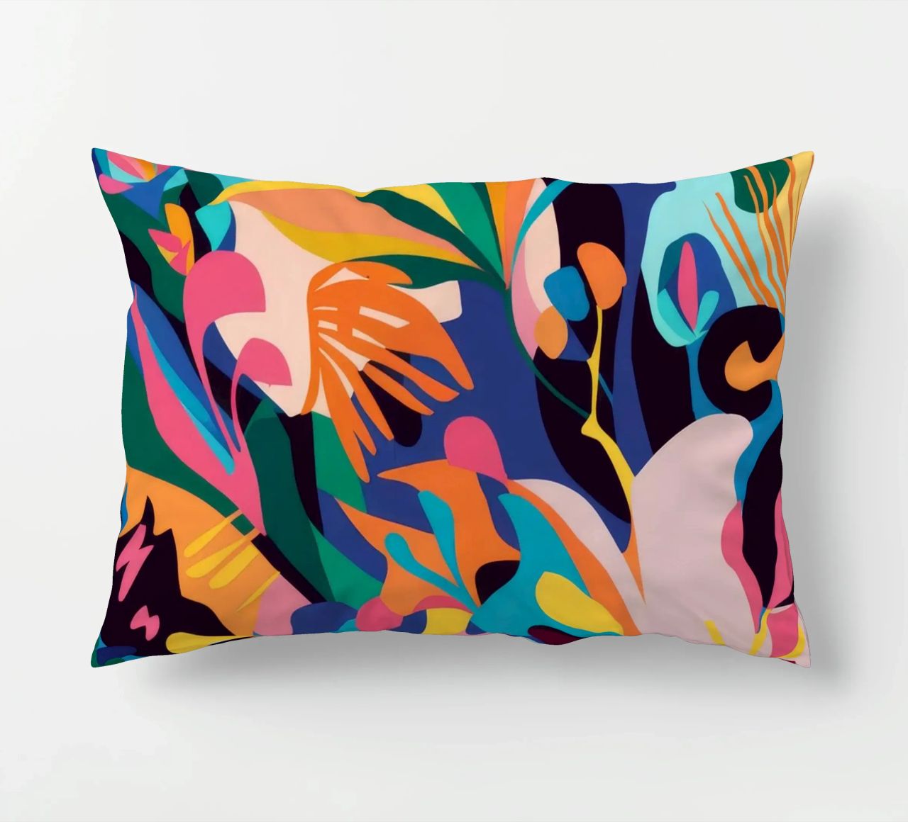 Jungle Abstraction Splash decorative cushion by Haven Mirage