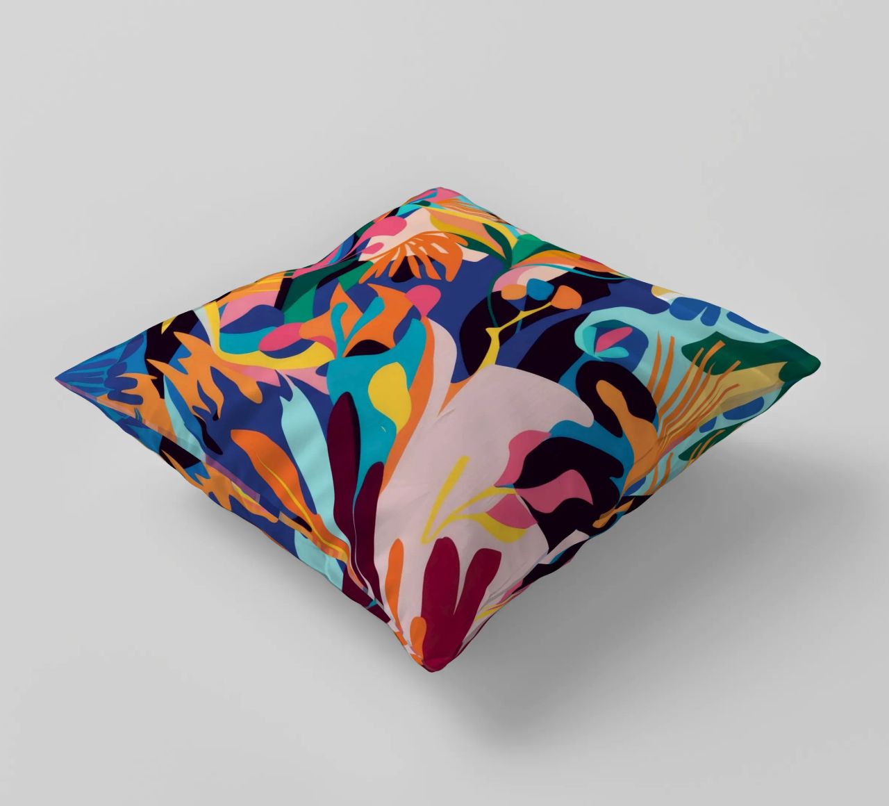 Jungle Abstraction Splash decorative cushion by Haven Mirage
