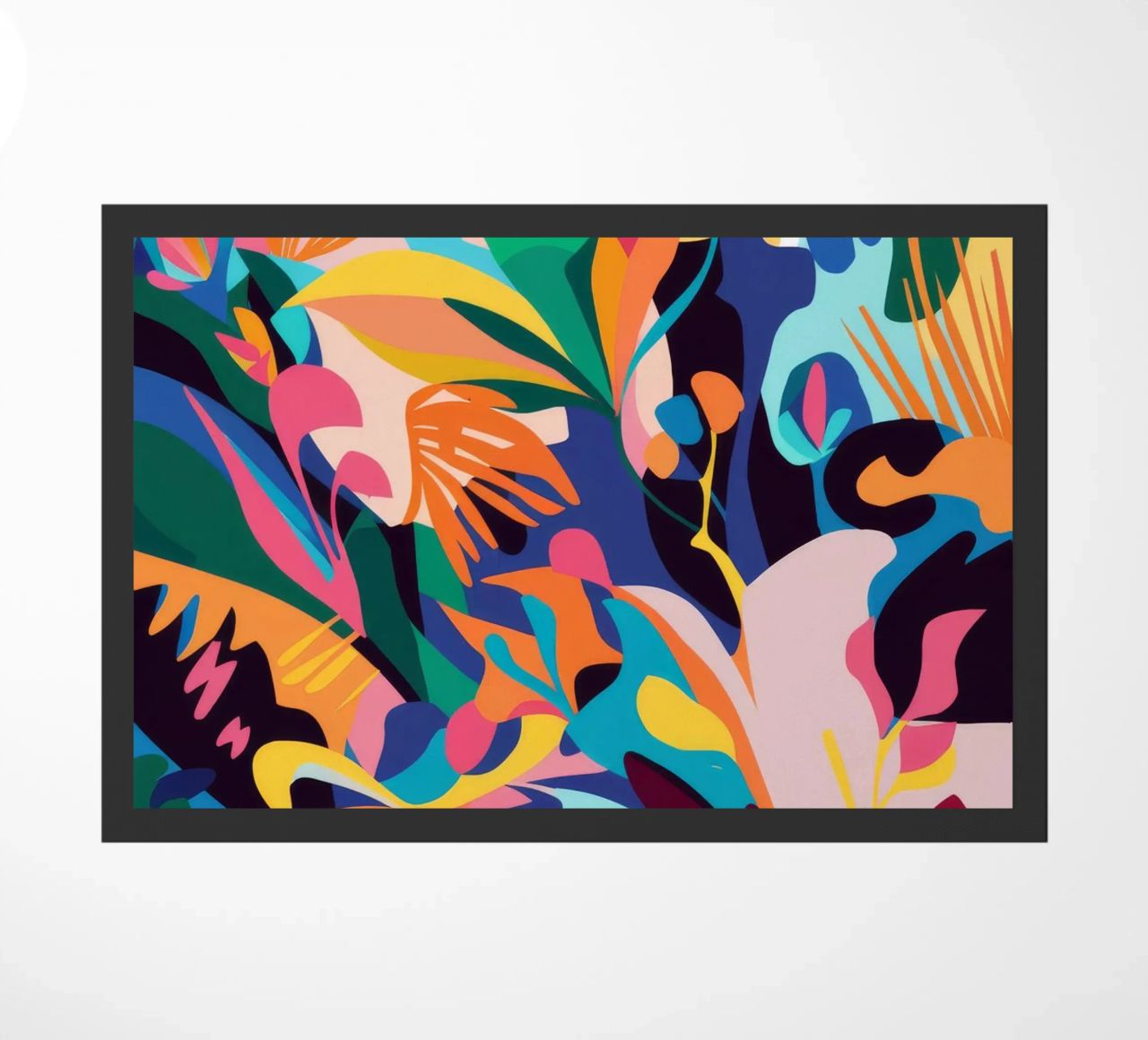 Jungle Abstraction Splash doormat by Haven Mirage