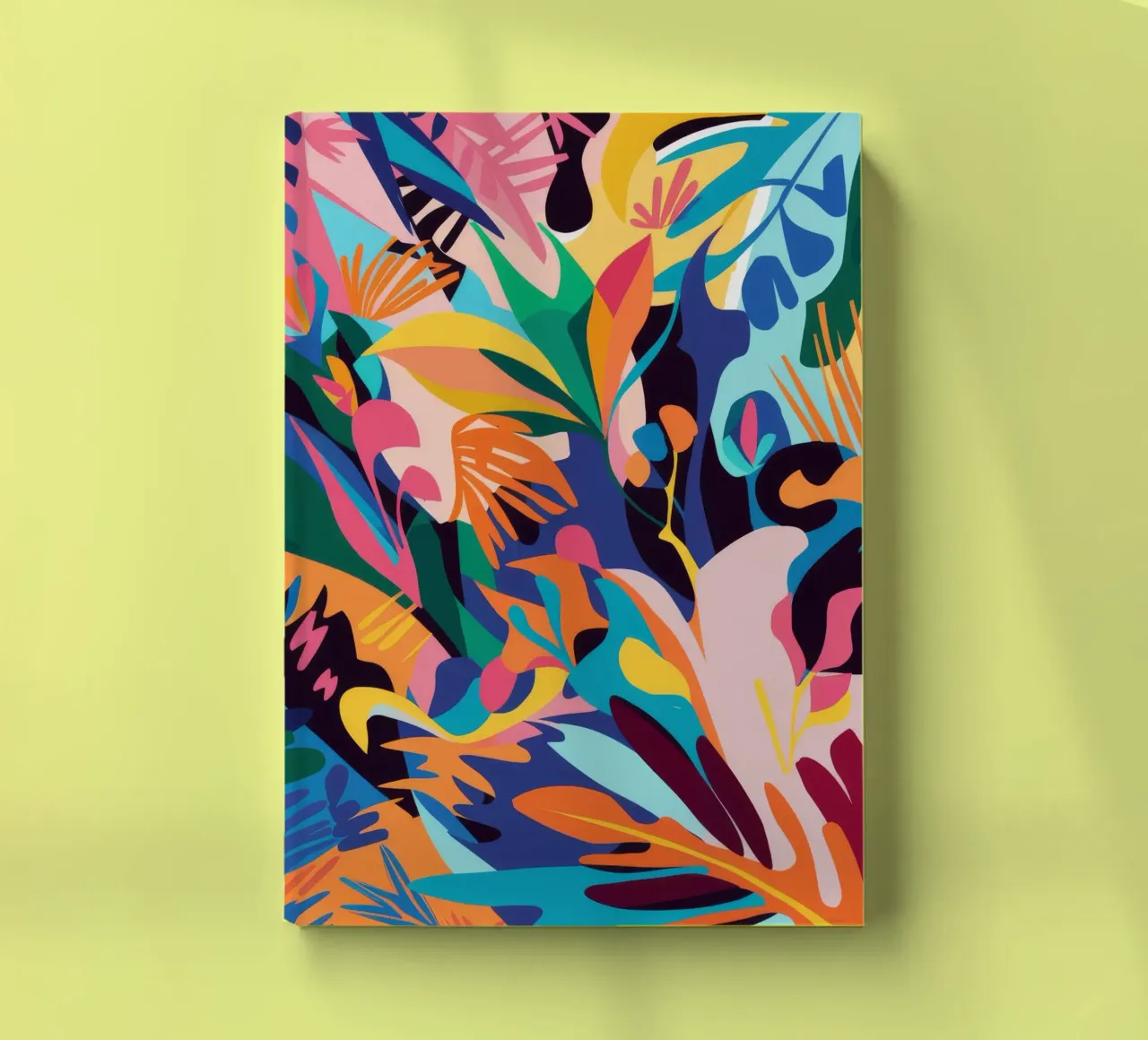 Jungle Abstraction Splash carnet de notes de Haven Mirage
