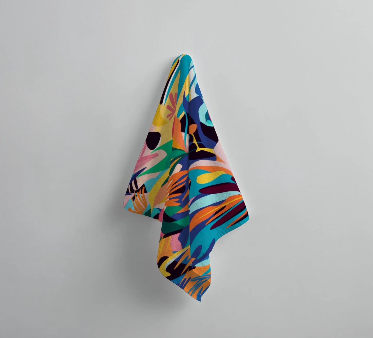 Jungle Abstraction Splash towel by Haven Mirage