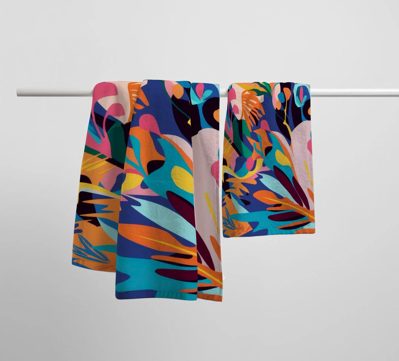 Jungle Abstraction Splash towel by Haven Mirage
