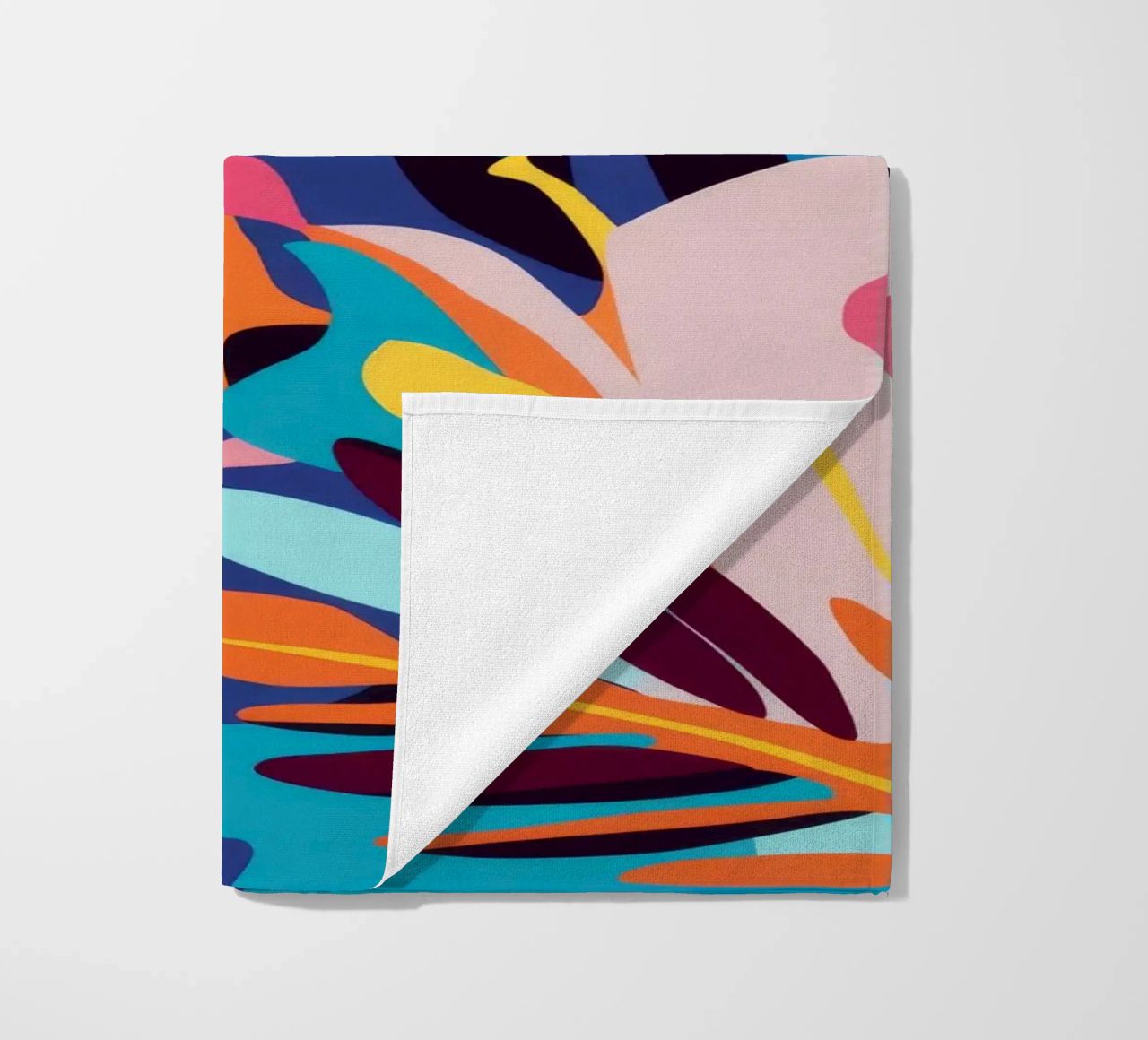 Jungle Abstraction Splash beach towel by Haven Mirage