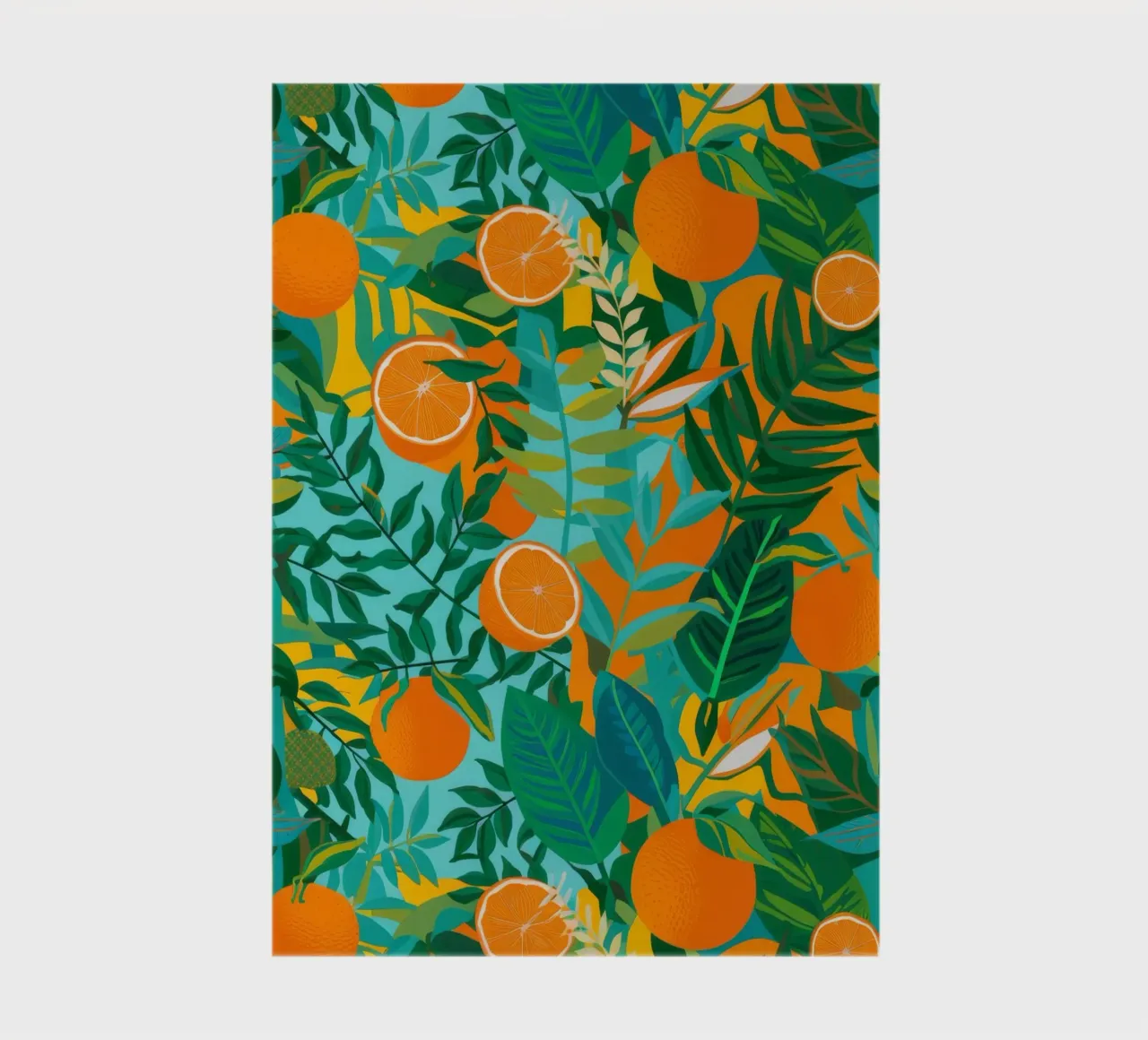 Orange Grove Bliss notebook by Grande Serene