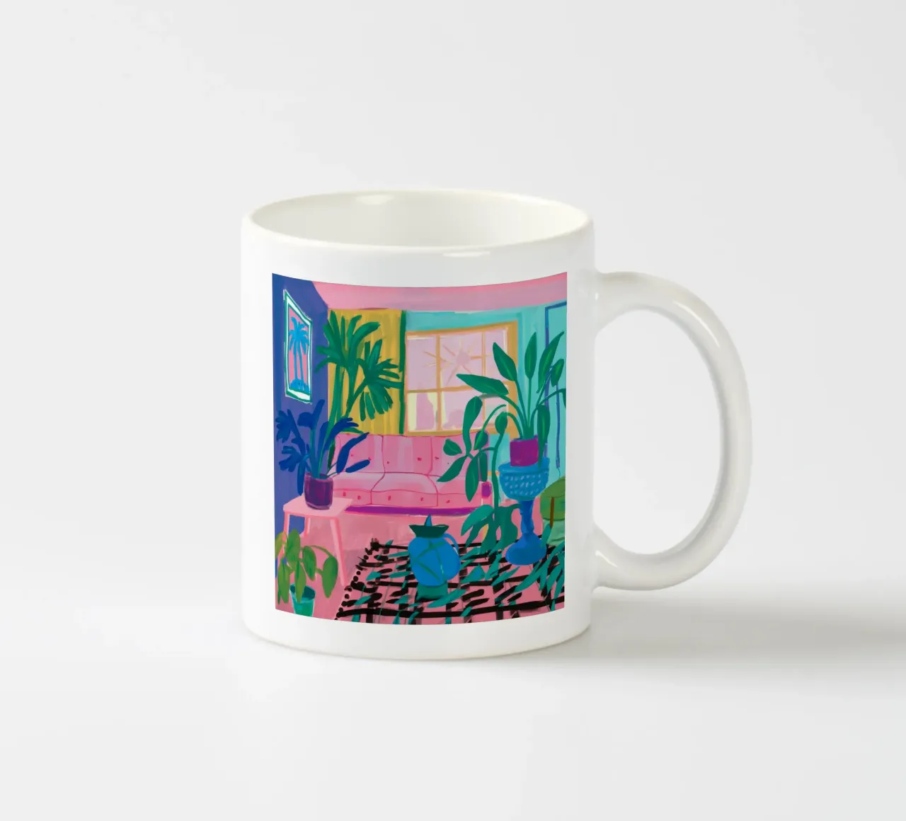 Violett Hour Living Keramik Tasse von Paez Harmony