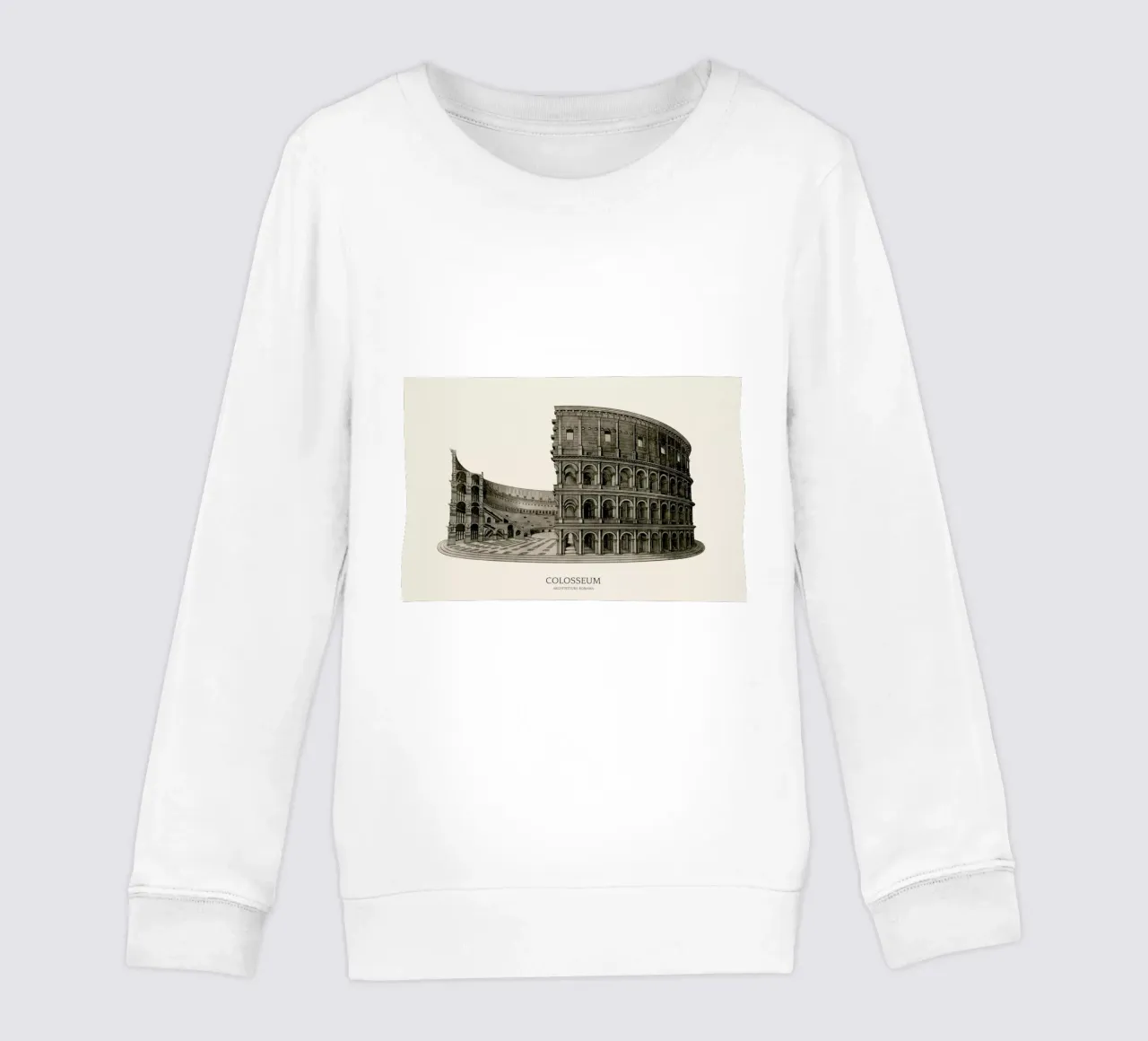 Colosseum Kinder Sweatshirt von Vintage by JUNIQE