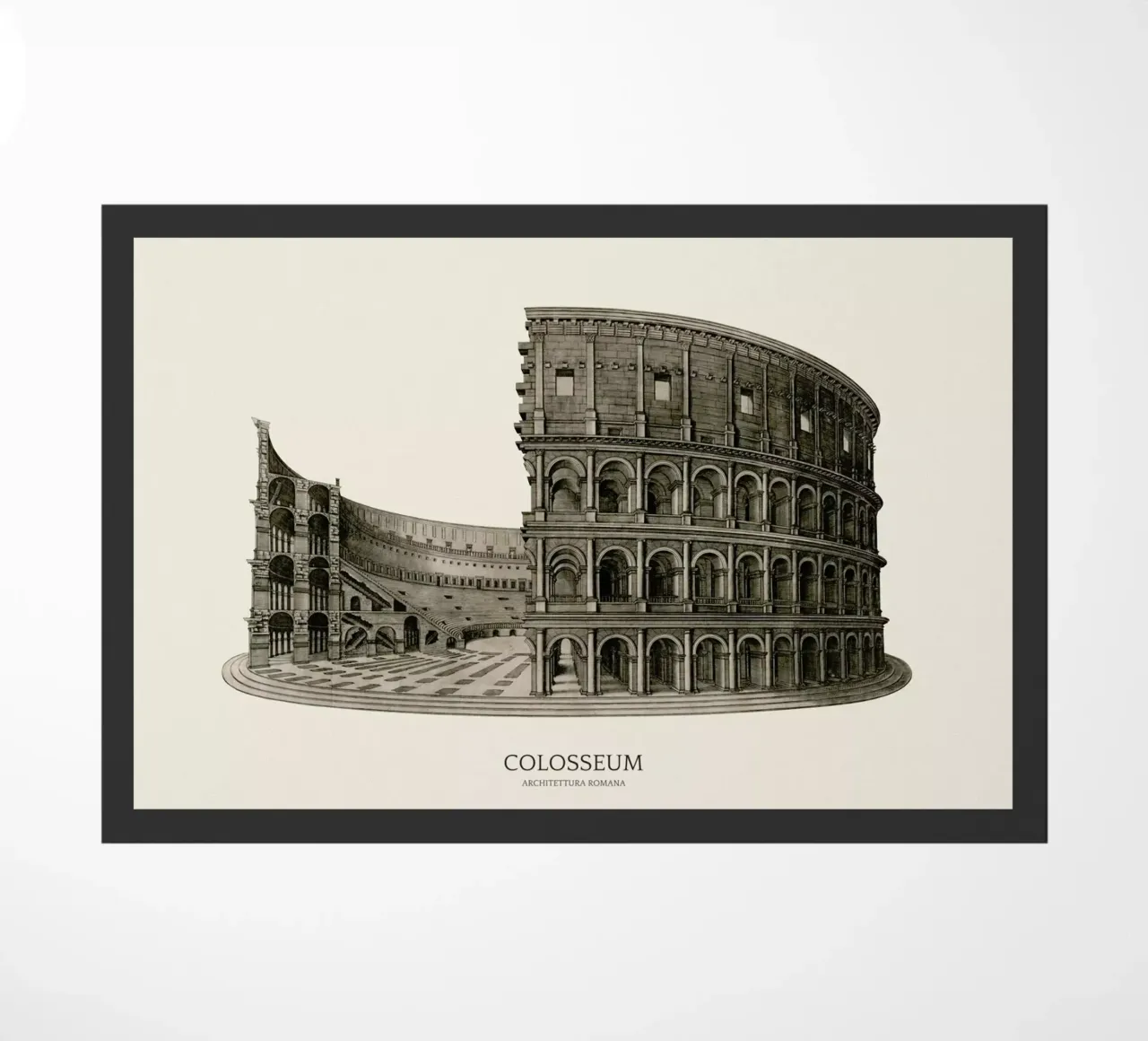 Colosseum zerbino da Vintage by JUNIQE