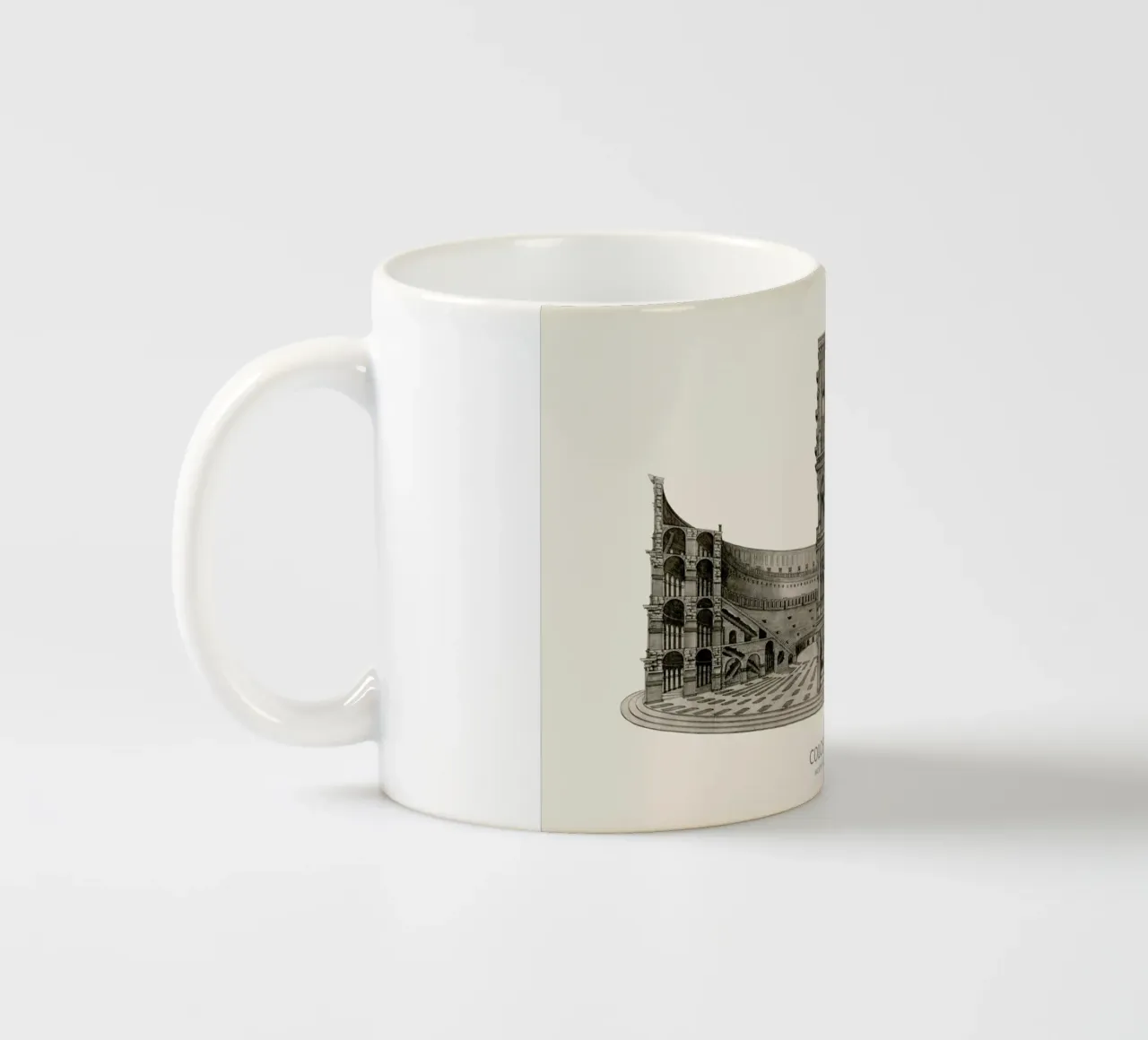 Colosseum tazza in ceramica da Vintage by JUNIQE