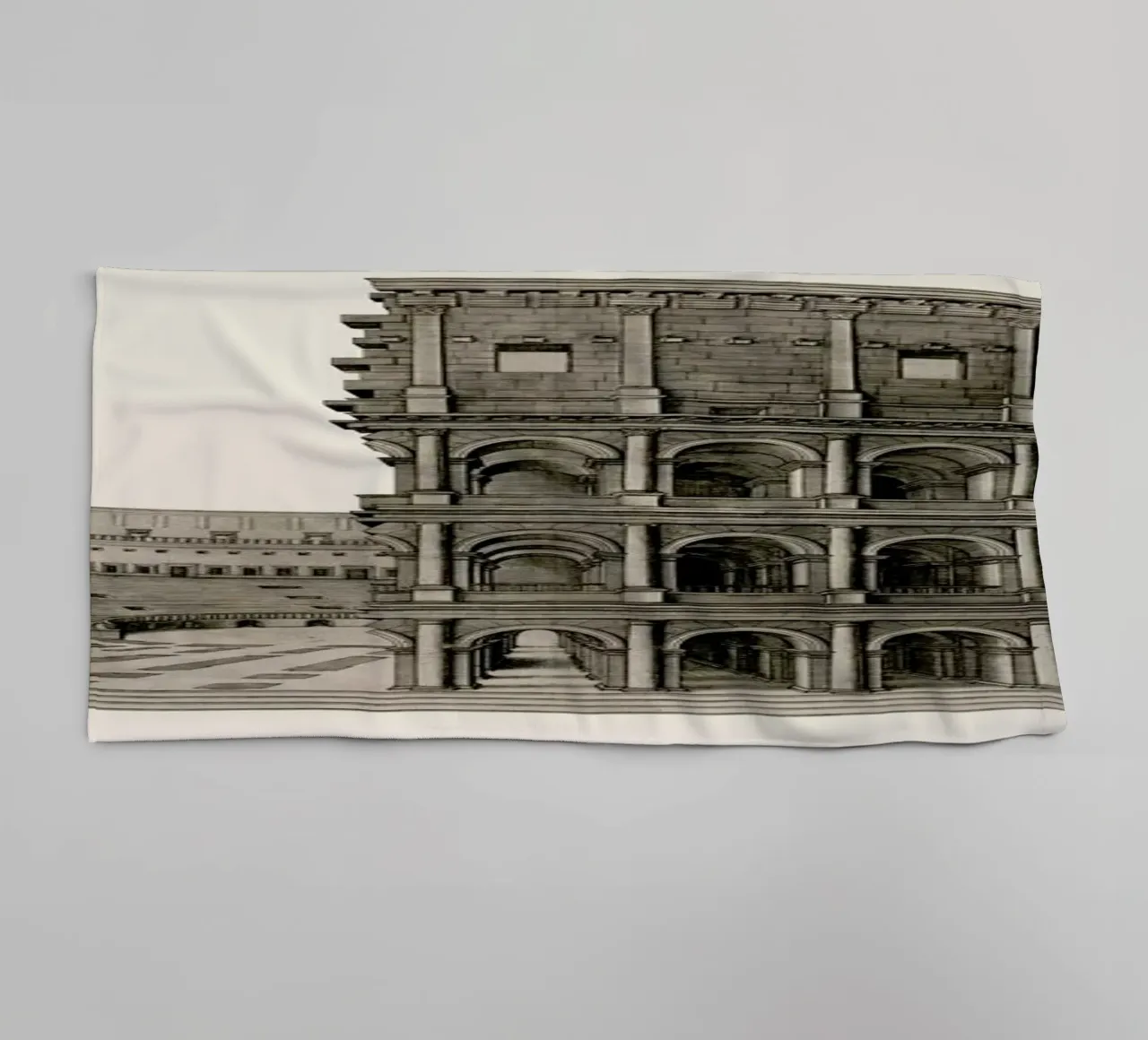 Colosseum asciugamano da bagno da Vintage by JUNIQE