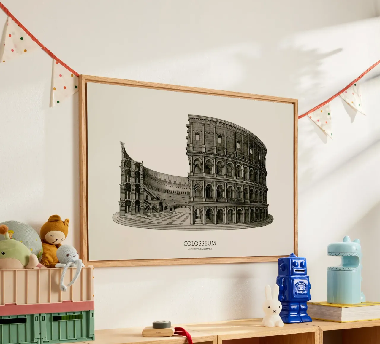 Colosseum plexiglass da Vintage by JUNIQE