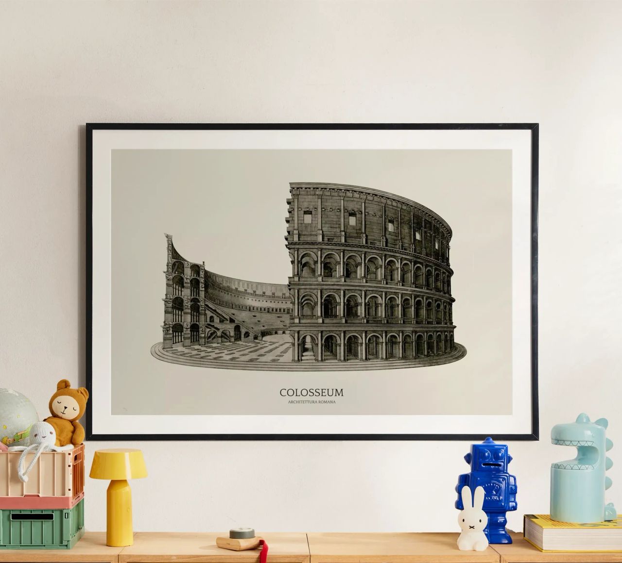 Colosseum poster de Vintage by JUNIQE