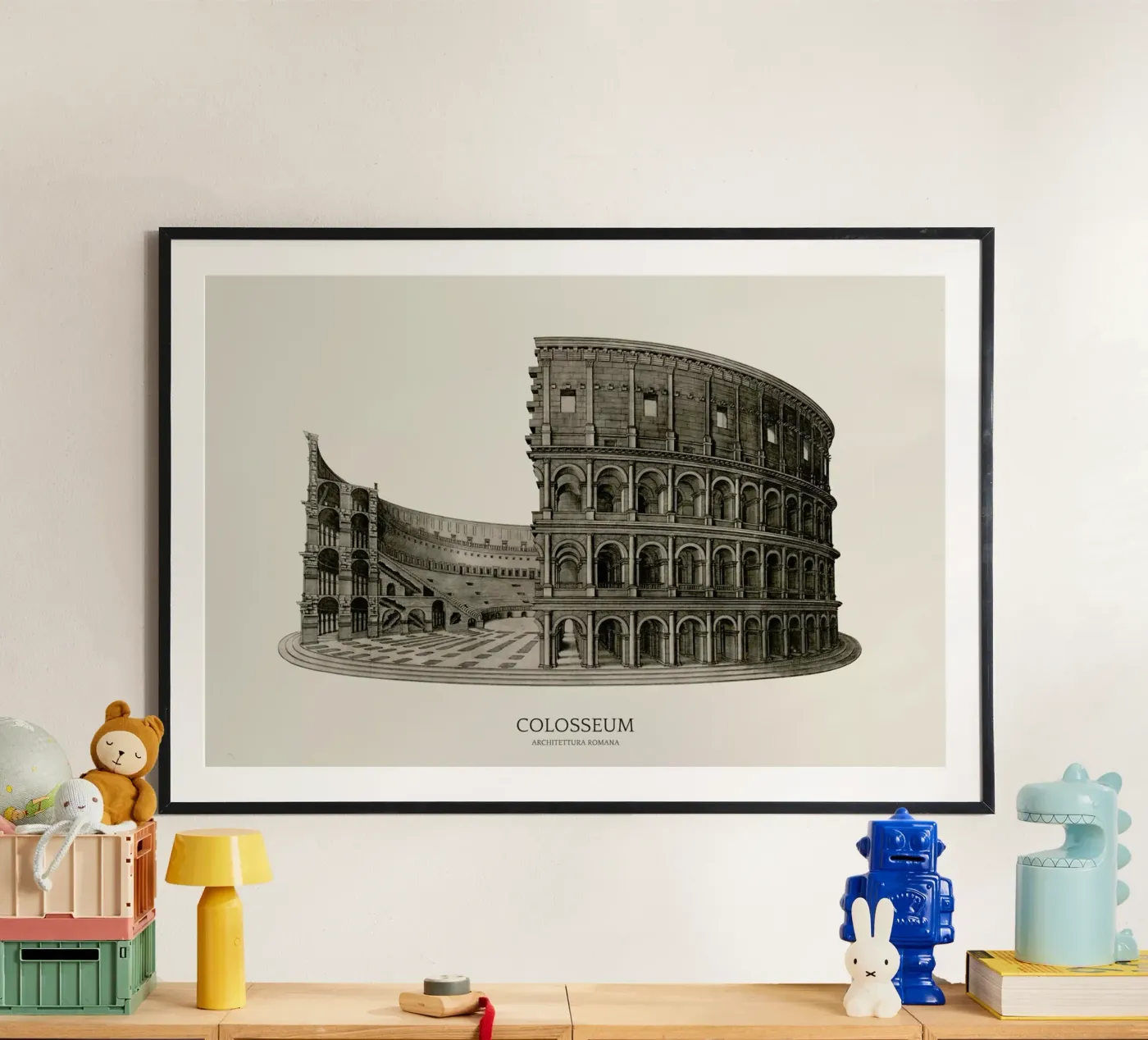 Colosseum poster da Vintage by JUNIQE
