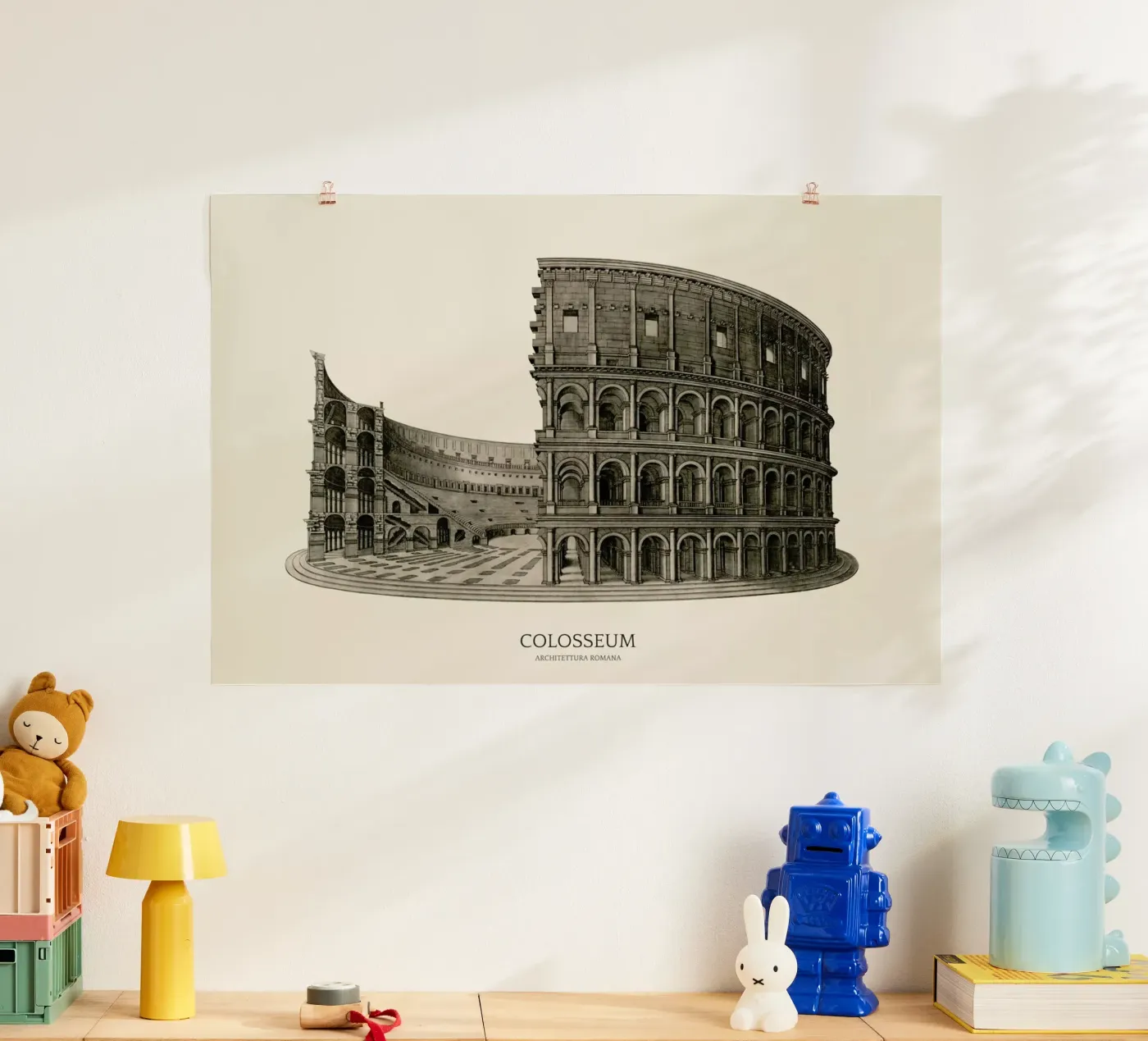 Colosseum poster da Vintage by JUNIQE