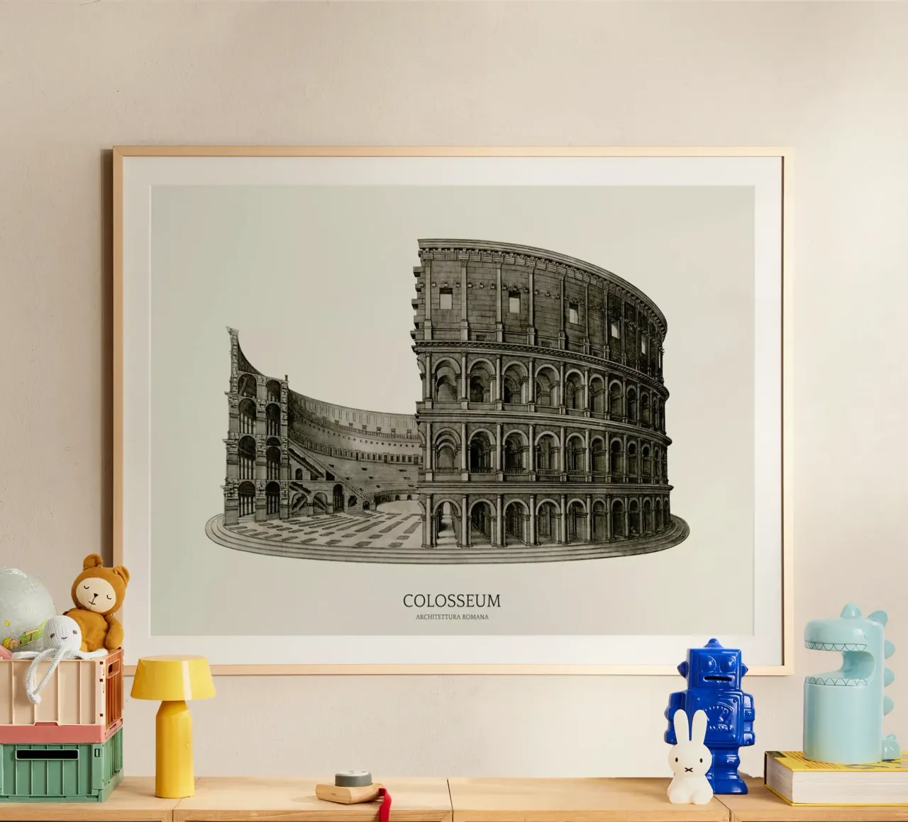 Colosseum poster da Vintage by JUNIQE