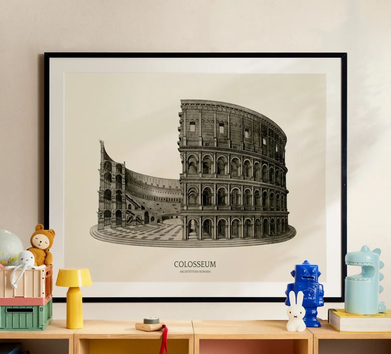 Colosseum poster da Vintage by JUNIQE