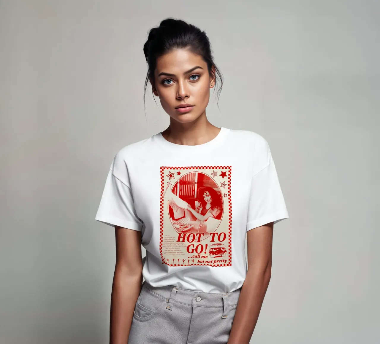 Hot To Go! chiamami bot non bella poster chappell roan t-shirt da ardala guller