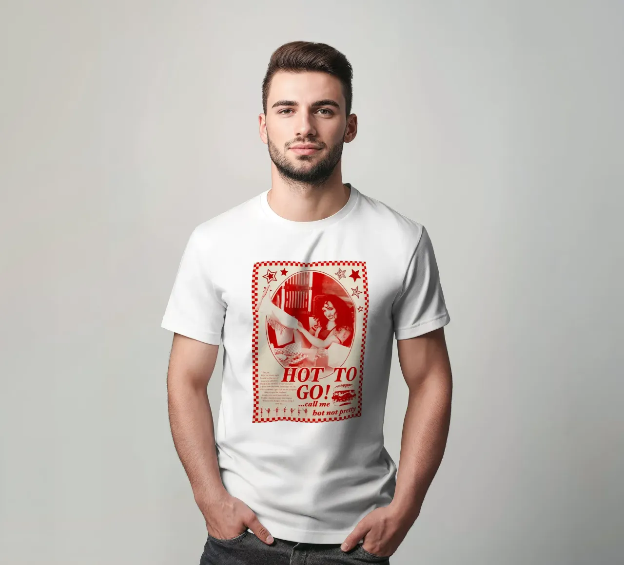 Hot To Go! chiamami bot non bella poster chappell roan t-shirt da ardala guller