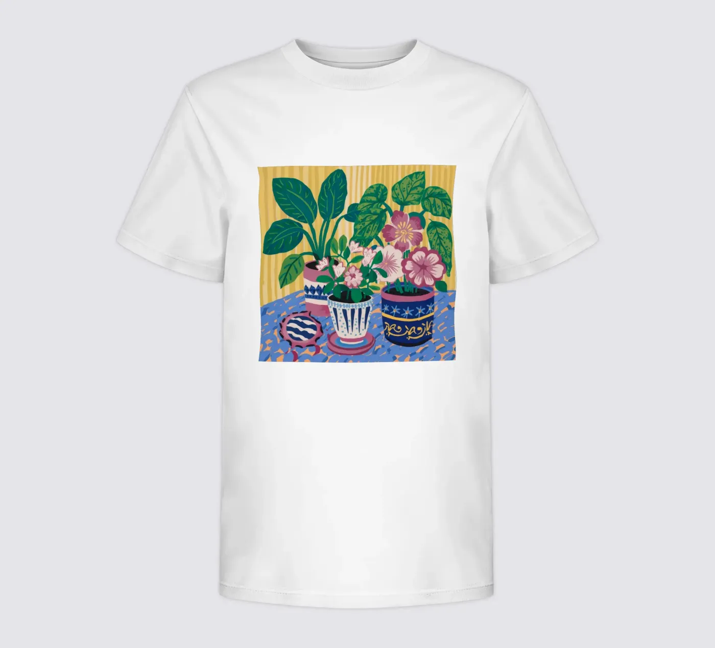 Patterned Pots Flora Kinder T-Shirt von Haven Mirage