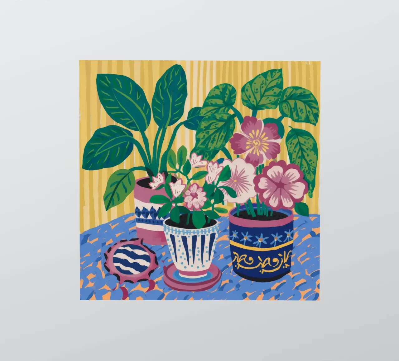 Patterned Pots Flora sticker by Haven Mirage
