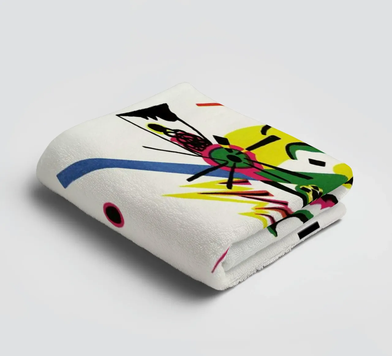 Kandinsky - Kleine Welten I asciugamano da bagno da Vintage by JUNIQE