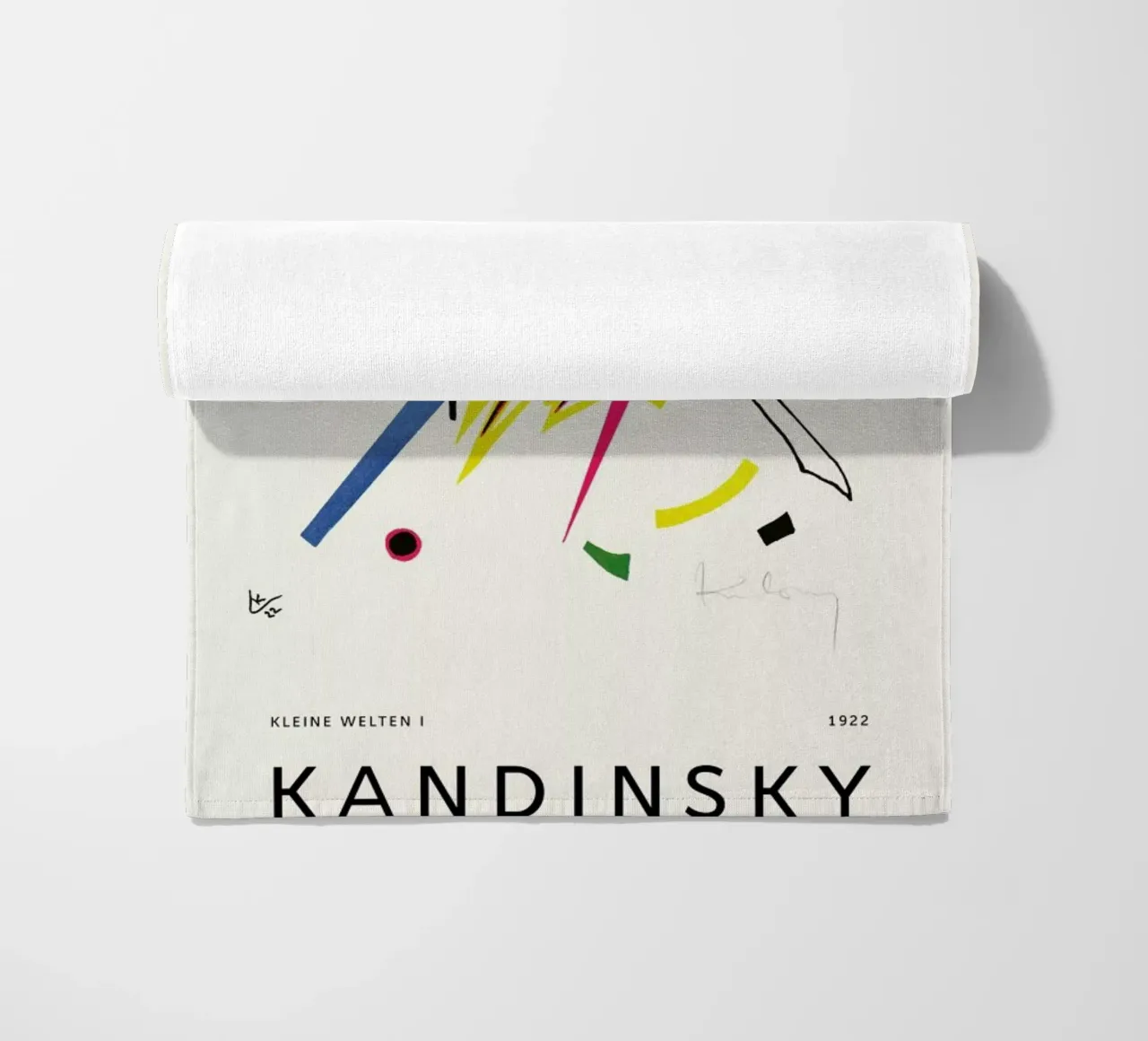 Kandinsky - Kleine Welten I telo mare da Vintage by JUNIQE