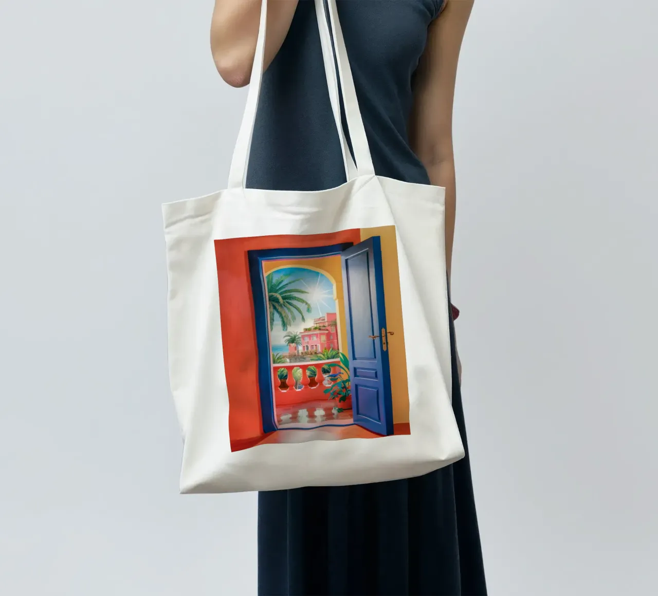 Open Door Ocean tote bag by Haven Mirage
