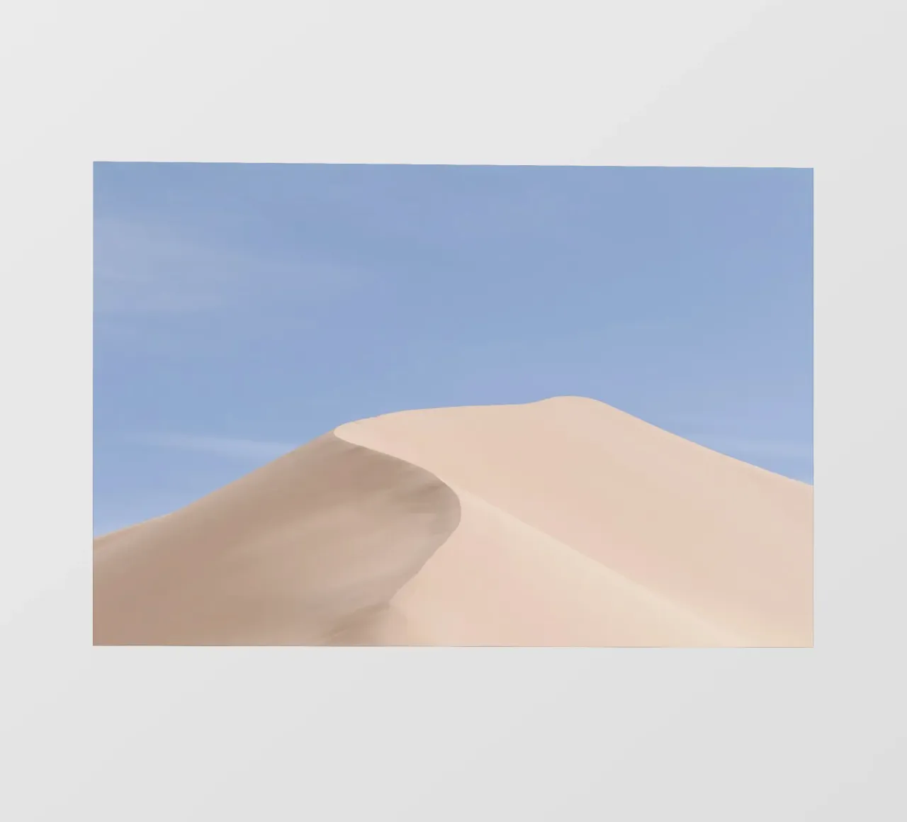 Sand dune in the Sahara II pellicola backlit da photolovers