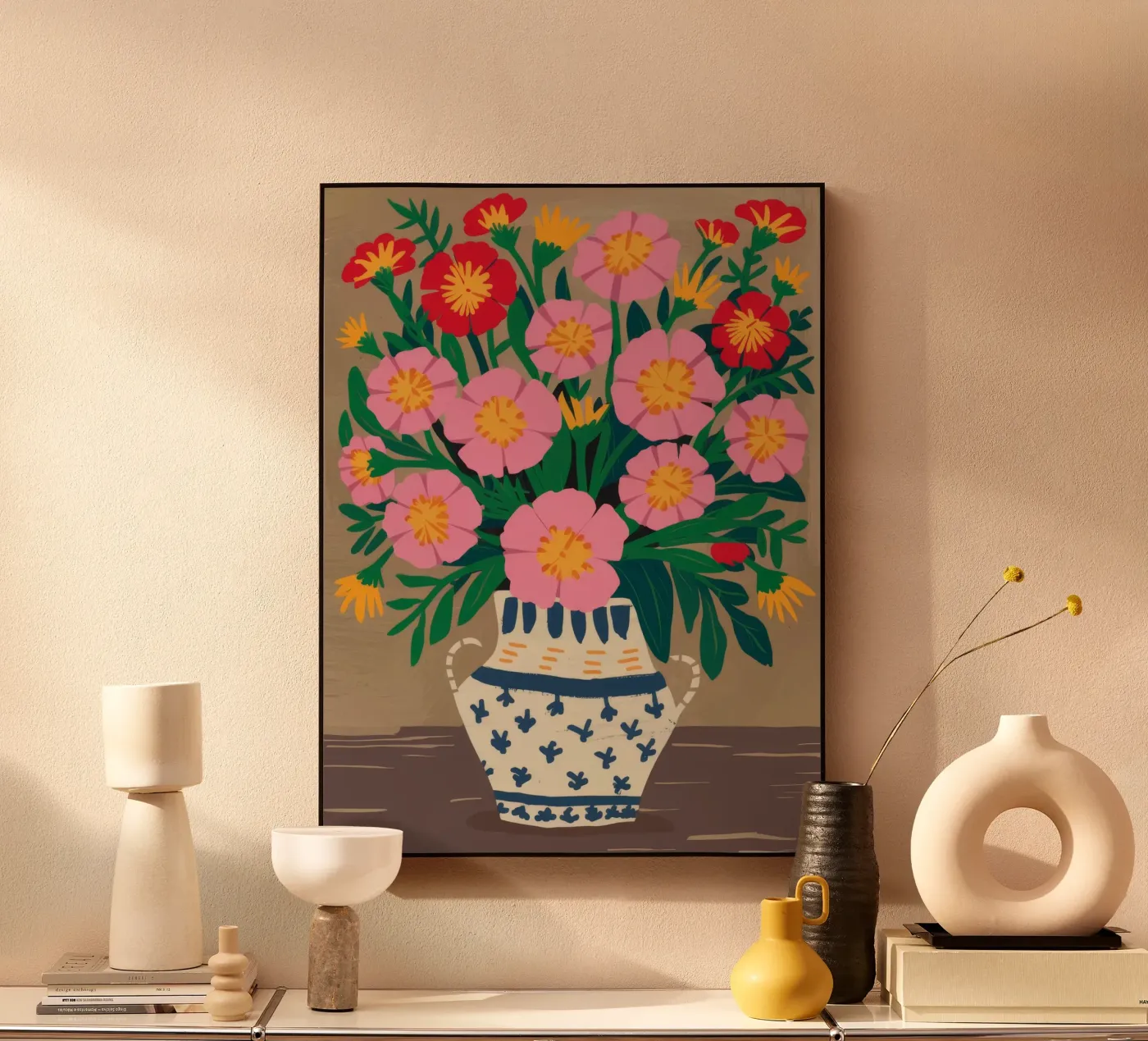 Daisy Delight Vase plexiglass da Paez Harmony