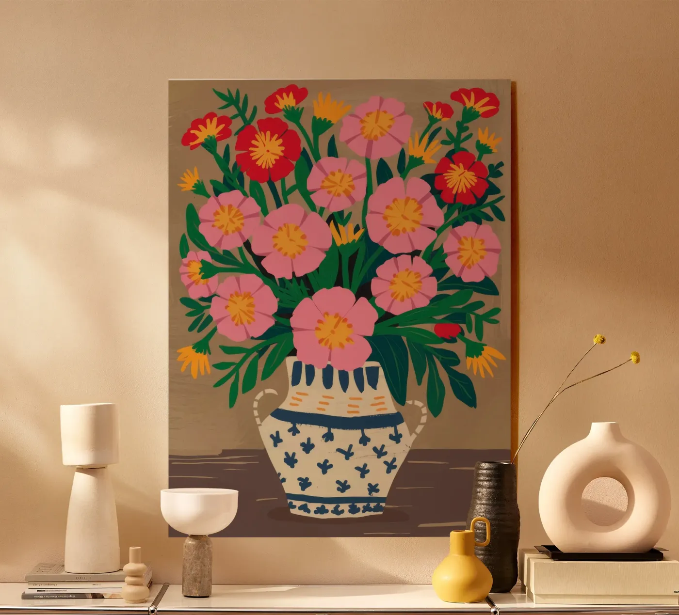 Daisy Delight Vase plexiglass da Paez Harmony