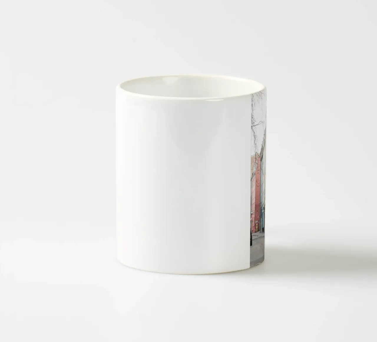 Copenhagen Street Scene tazza in ceramica da GraceDigitalArtCo