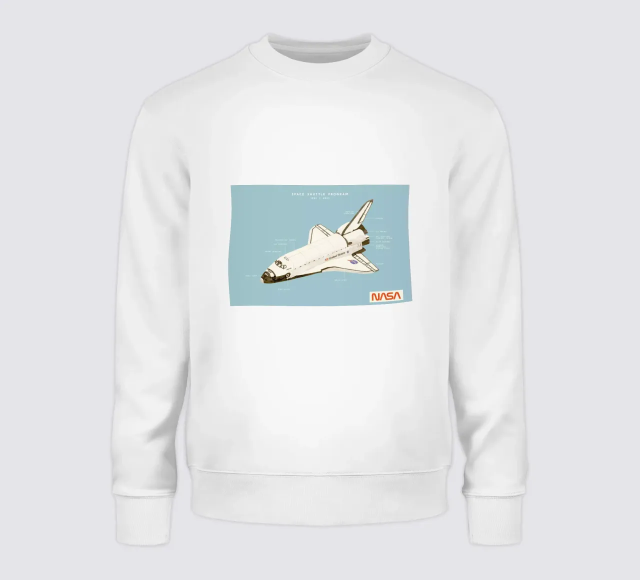Space Shuttle Program felpa da Florent Bodart