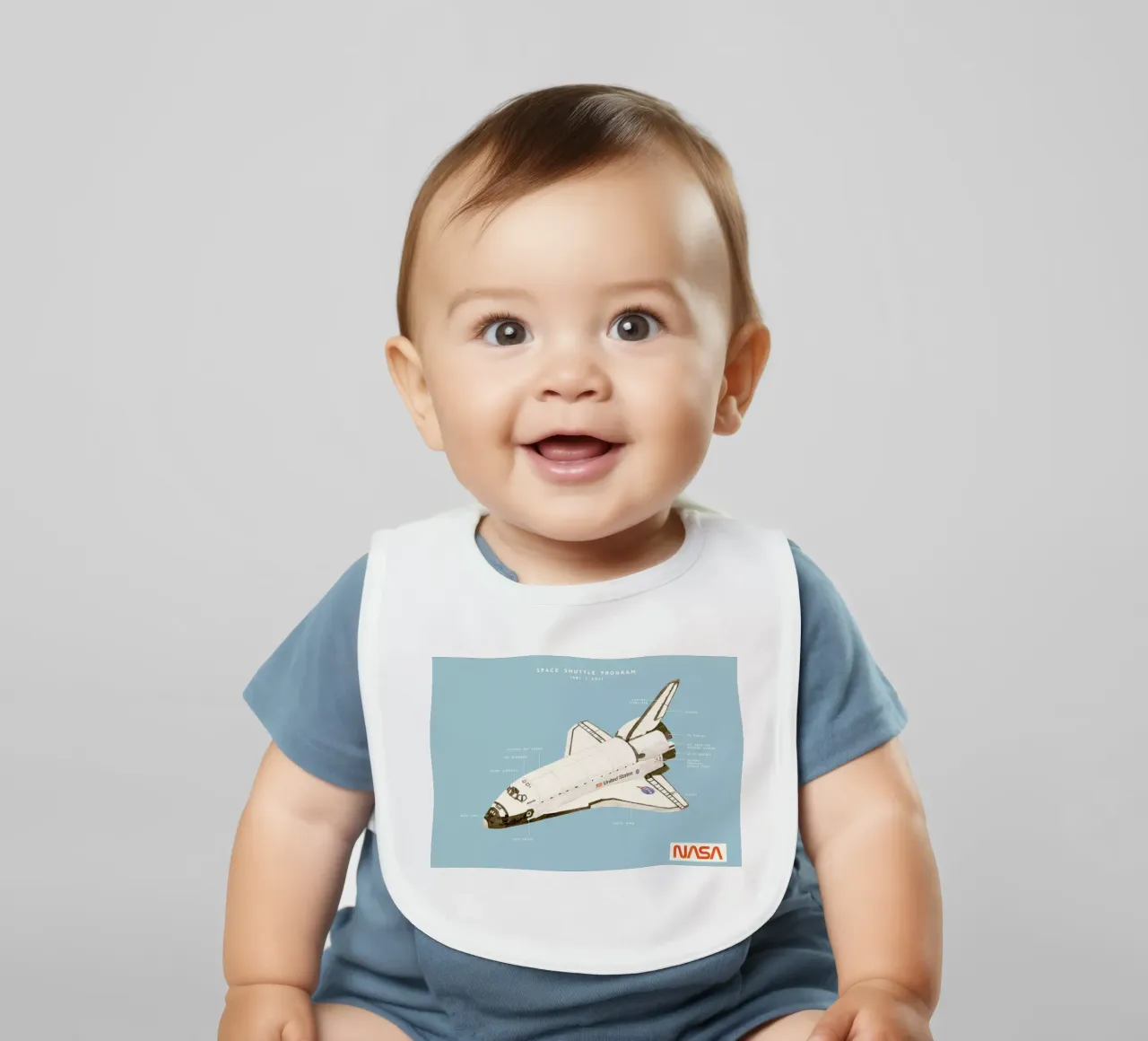 Space Shuttle Program bavaglino da Florent Bodart