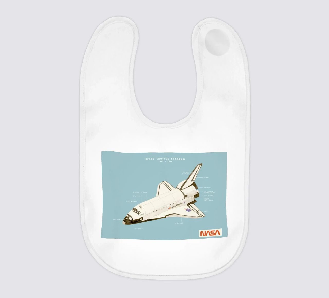 Space Shuttle Program bavaglino da Florent Bodart